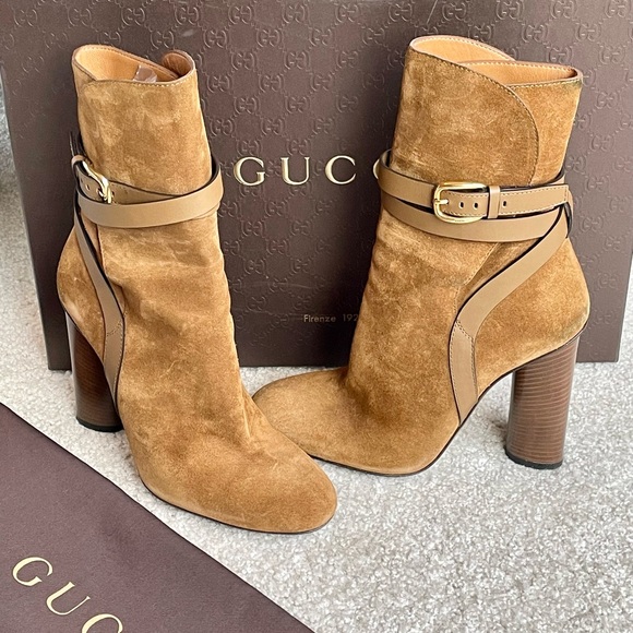 Gucci Suede Abigail Boot - Picture 3 of 13